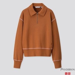 UNIQLO X JW Anderson sweatshirt women size XS Caramel